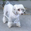 Dog Raincoats, Pet Waterproof Clothes Puppy Clear Raincoat Hooded Rain Jacket Portable Raining Coat Poncho Breathable Lightweight for Small Medium Dogs Outdoor Walking Rainning Days (Small)